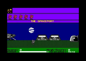 Kat Trap (UK) (1987) screen shot game playing